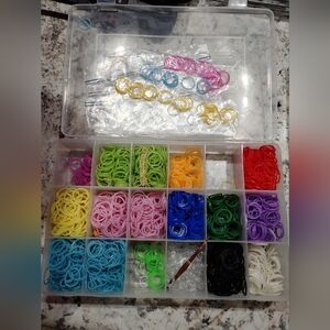 Colorful Loom Bands Set for Crafting
